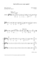 And will he not come again? SSA choral sheet music cover